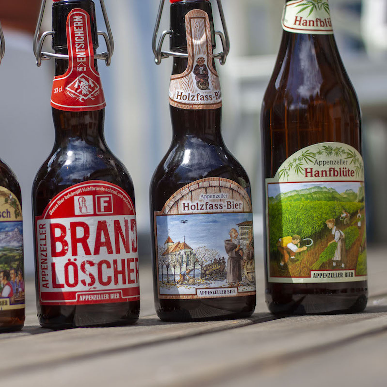 getränkehandel wybrunne appenzeller bier sortiment brauerei locher quöllfrisch brandlöscher hanfblüte holzfassbier attiswil solothurn getränke bier schweiz